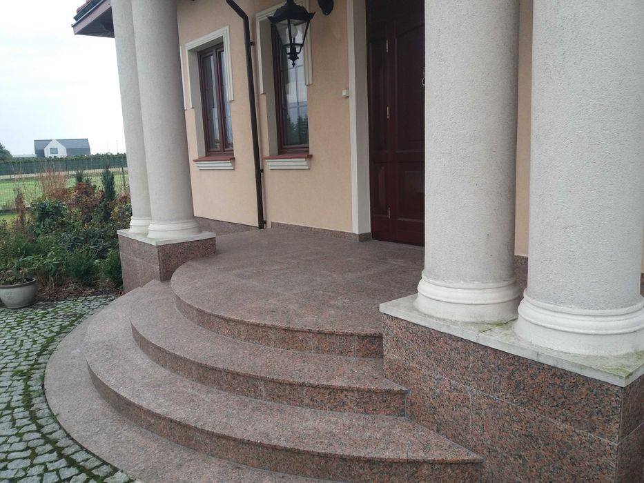 GRANIT G562 Maple Red | ANTYPOŚLIZGOWY | 60x60x2cm | KAMIEŃ na taras