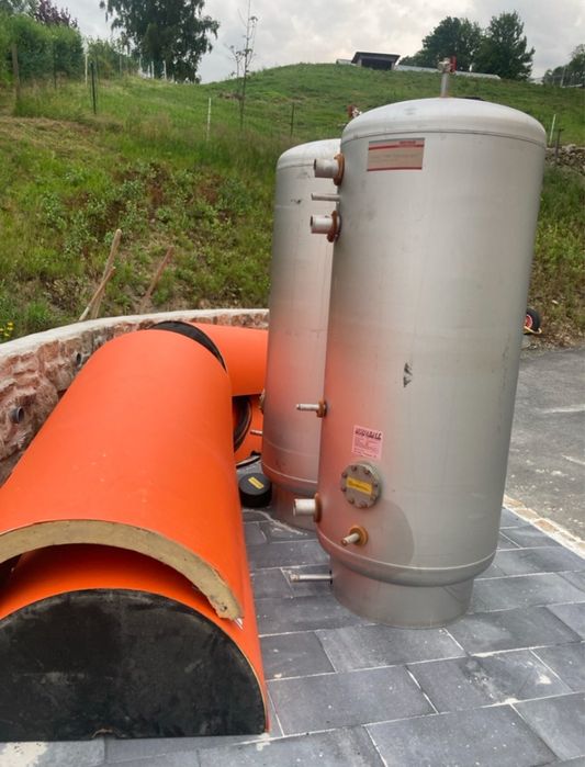 Bufor Zasobnik Rudert 750l 500l 1000l Nierdzewny