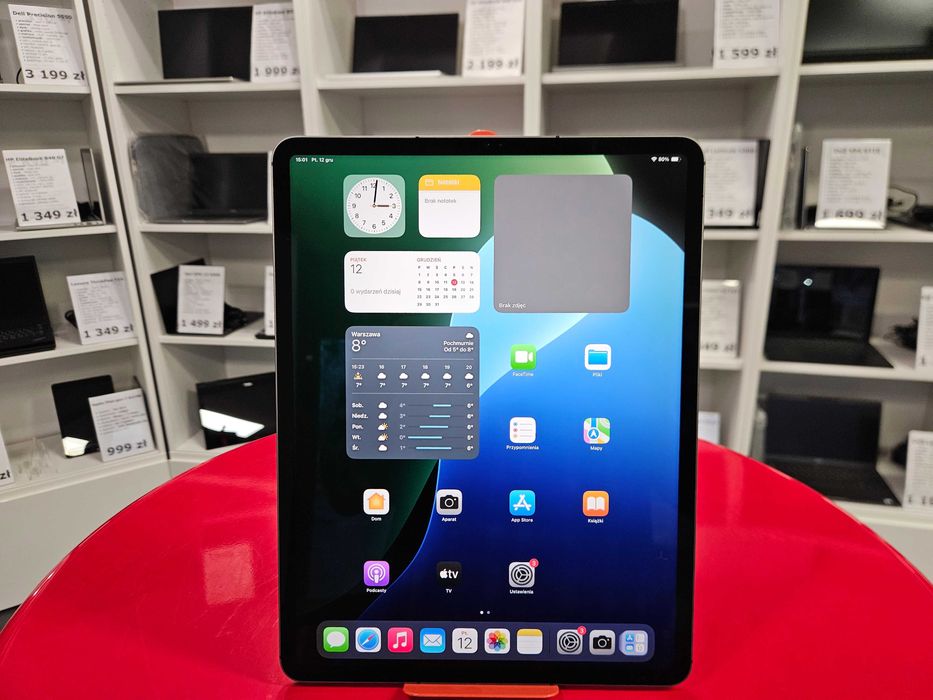 Jak Nowy Tablet Apple iPad Pro 12,9" Gen 5 M1 256GB WiFi SIM Faktura