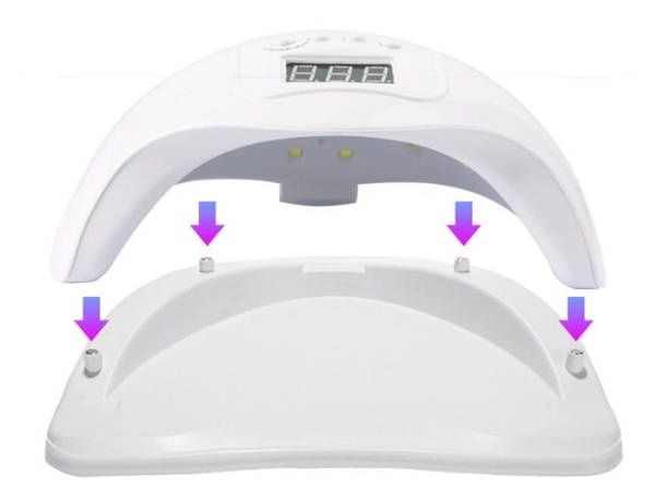 Лампа ультрофіолетова для манікюру та педикюру SUN Five від USB, 48 Вт