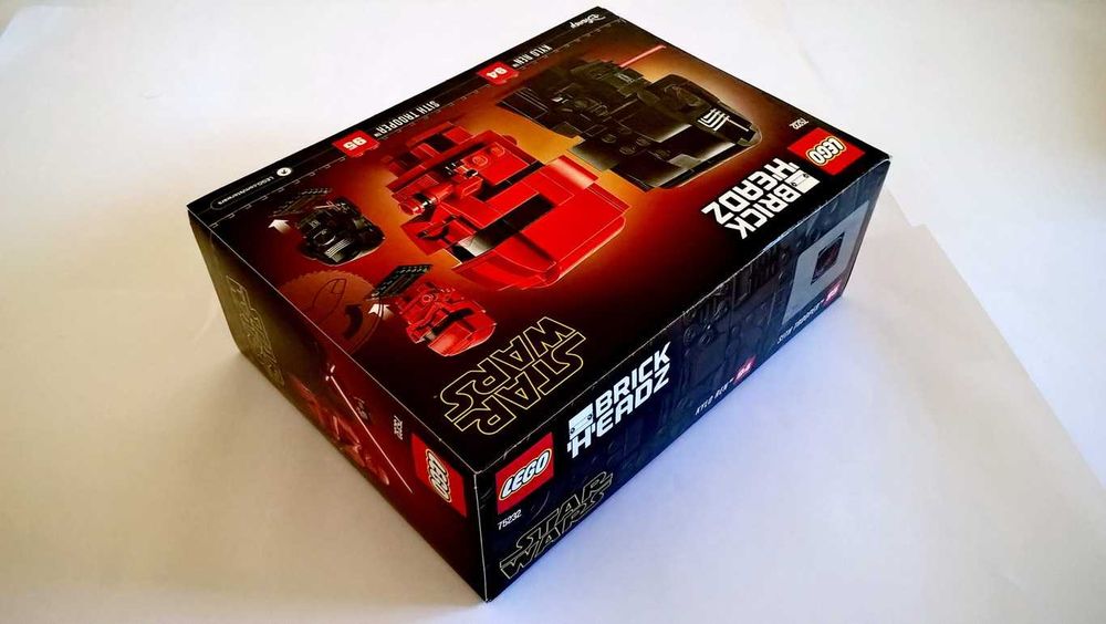 Lego Star Wars 75232 Kylo Ren & Sith Trooper BrickHeadz selado