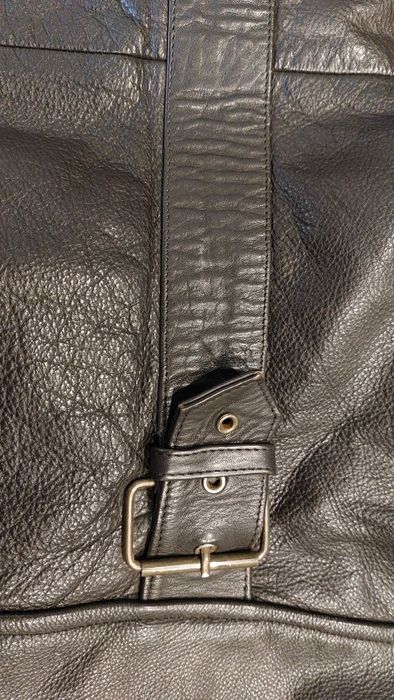 Casaco Couro Shearling