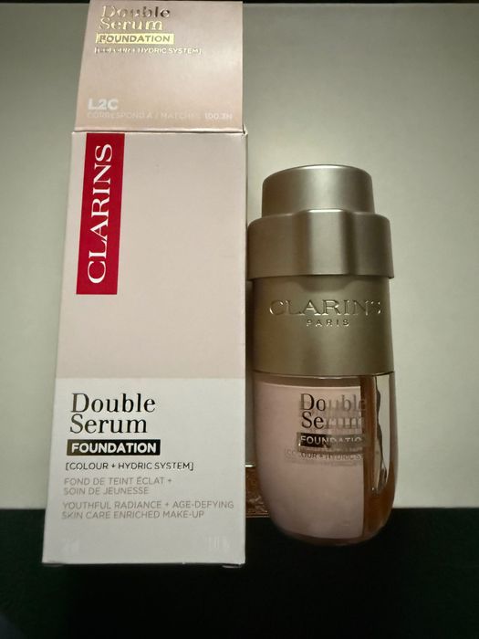 Clarins Double L2C serum serum plus podkład nowe oryginalne