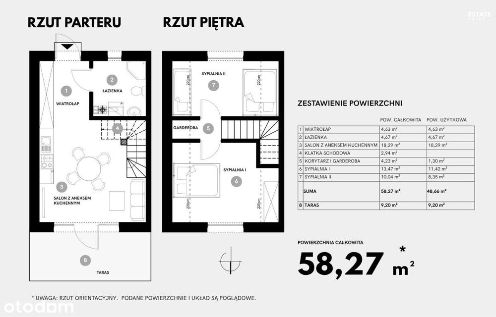 Domki premium nad morzem