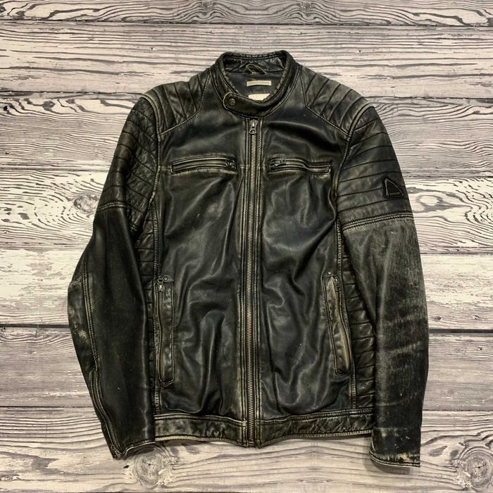Кожаная куртка Chasin Moto Racer Viperr Vanson Opium y2k Drip