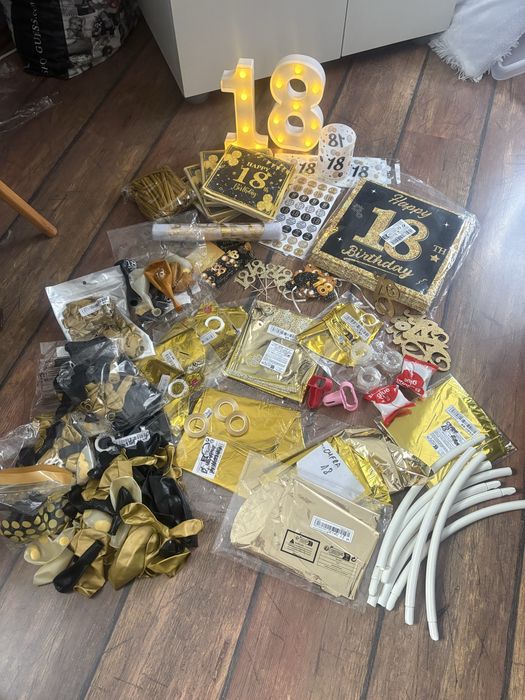 Zestsw urodzinowy 18-stka