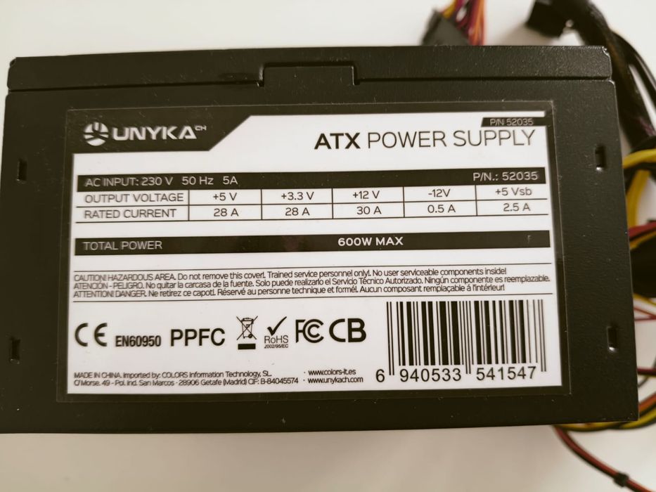 Atx Supply Power 400w