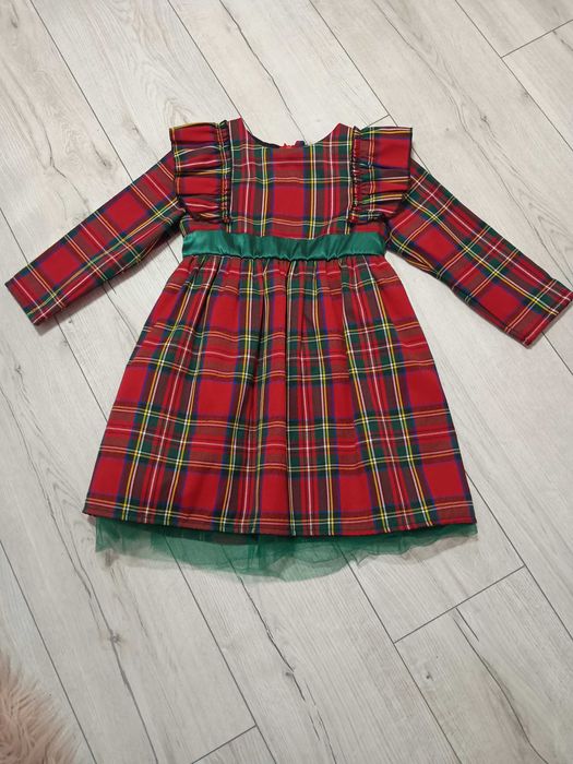 Sukienka świąteczna 116