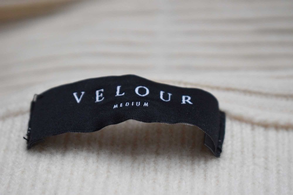 Sweter wełniany M wełna 100% rozpinany kardigan elegancki blazer