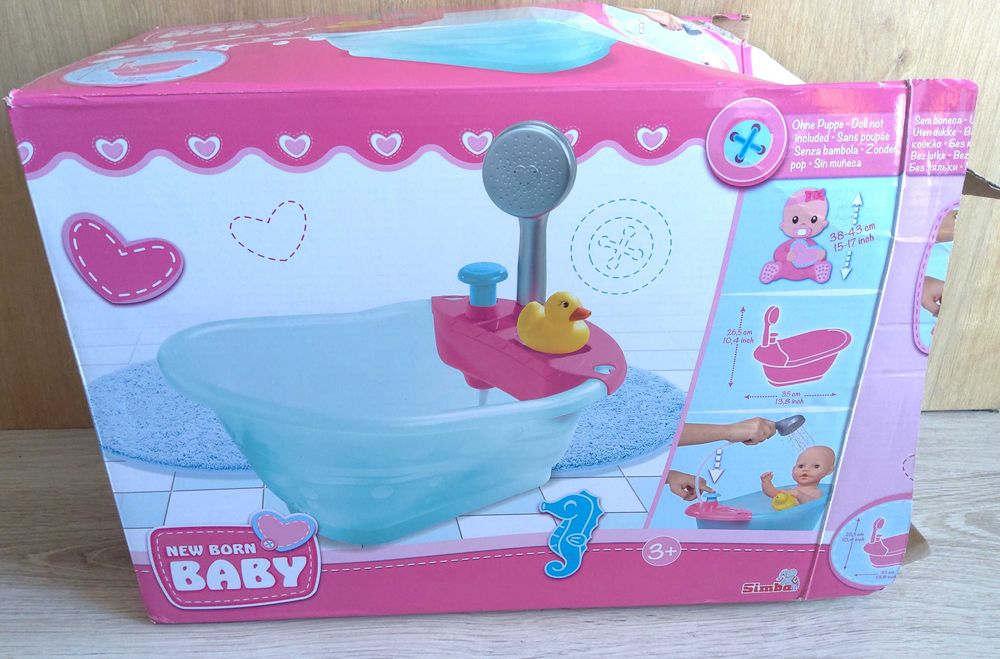 Simba New Born Baby wanienka dla lalki 38-43 cm