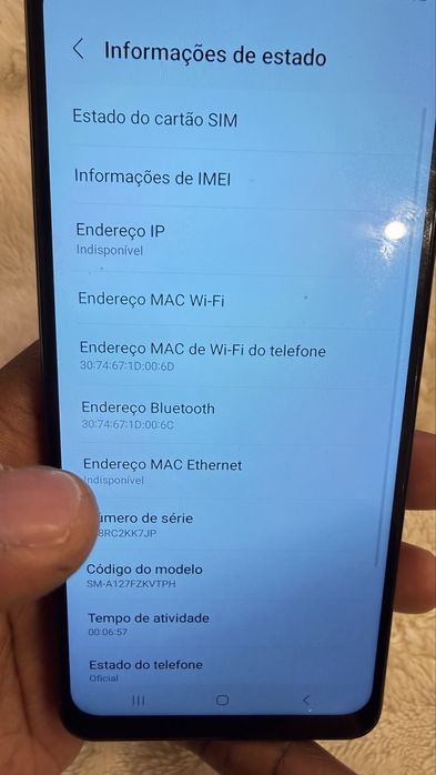 Samsung Galaxy A12 64GB – ótimo estado, desbloqueado