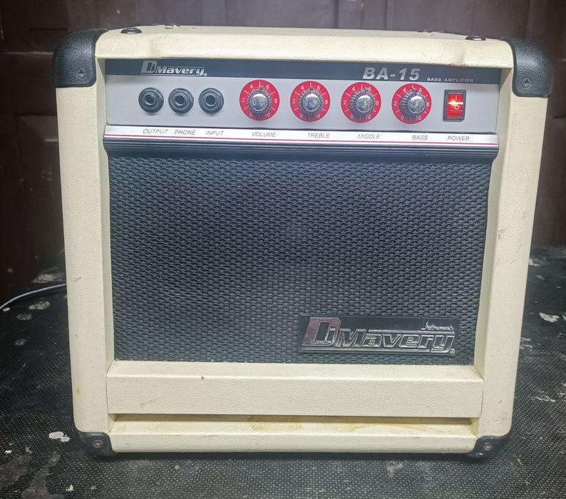 Wzmacniacz basowy, aplifier Dimavery BA-15