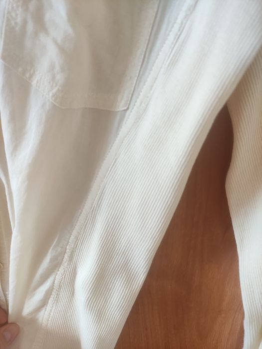 Bluzka XS Mango - kolor kremowy