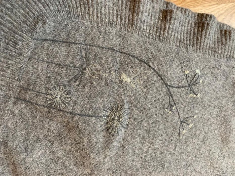 Piękny miękki szal wełna angora Disney Wróżka Dzwoneczek Tinker Bell