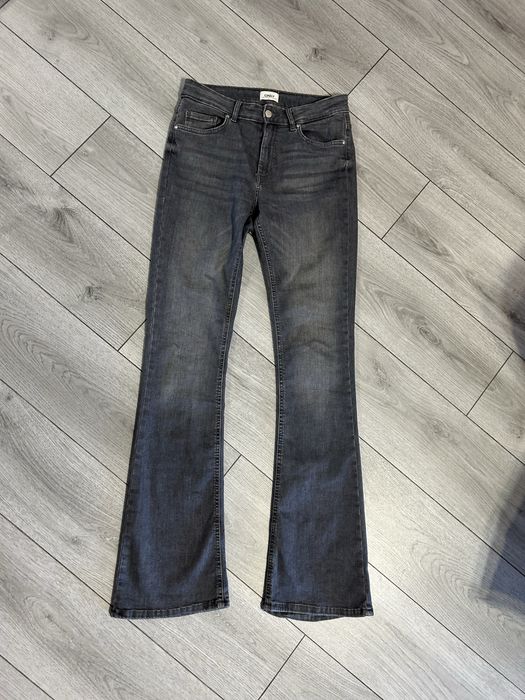 Stacked flared jeans indie sleaze japanese archive drip