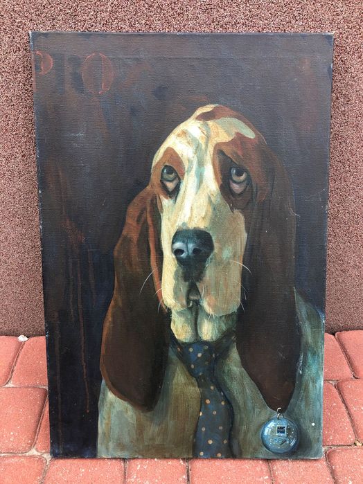 Obraz pies na płótnie