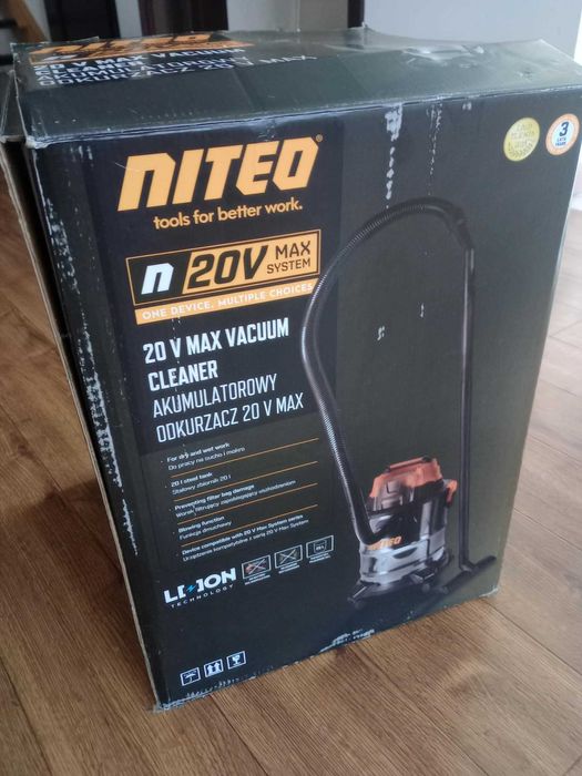 Niteo Odkurzacz Akumulatorowy 20V Max NOWY