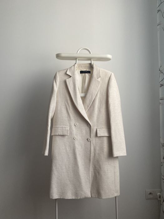 Zara płaszcz damski elegancki