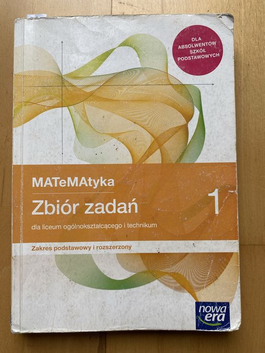 MATeMAtyka 1 zbiór zadań zakres podstawowy i rozszerzony