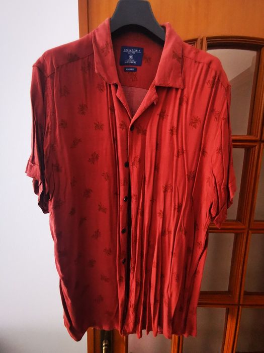 Camisa de Verão Springfield Tam XL