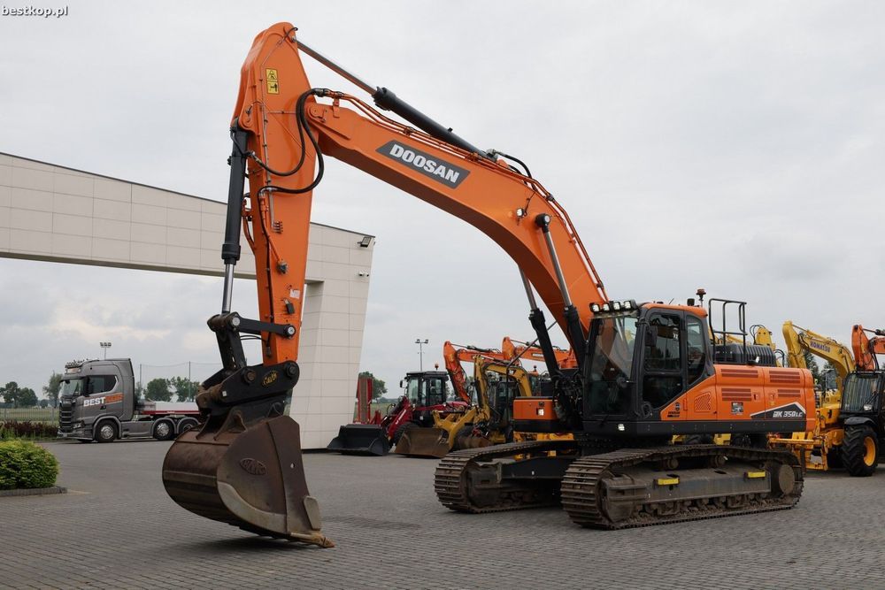 Doosan DX350LC-7  | 2019r | TYLKO 4550 mth | 36t | 6 cyl. DL08V 213 kW | W Oryginale |