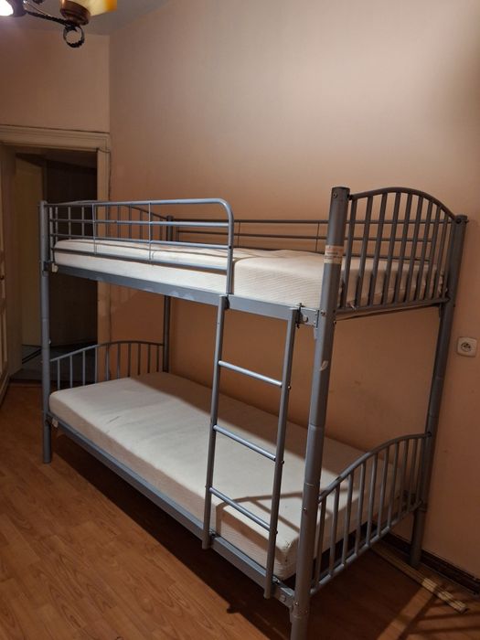 Sz-n dostawa gratis ŁÓŻKO piętrowe metalowe solidne materace