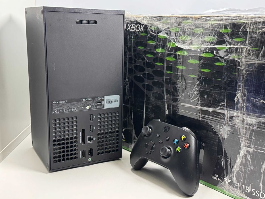 Konsola XBOX Series X 1TB z Padem i Napędem Super Stan Gwarancja