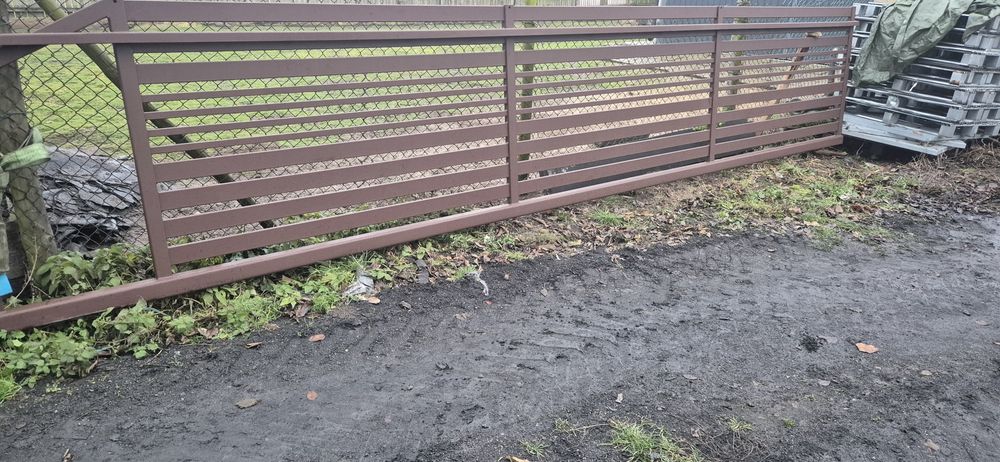 Brama przesuwna + furtka