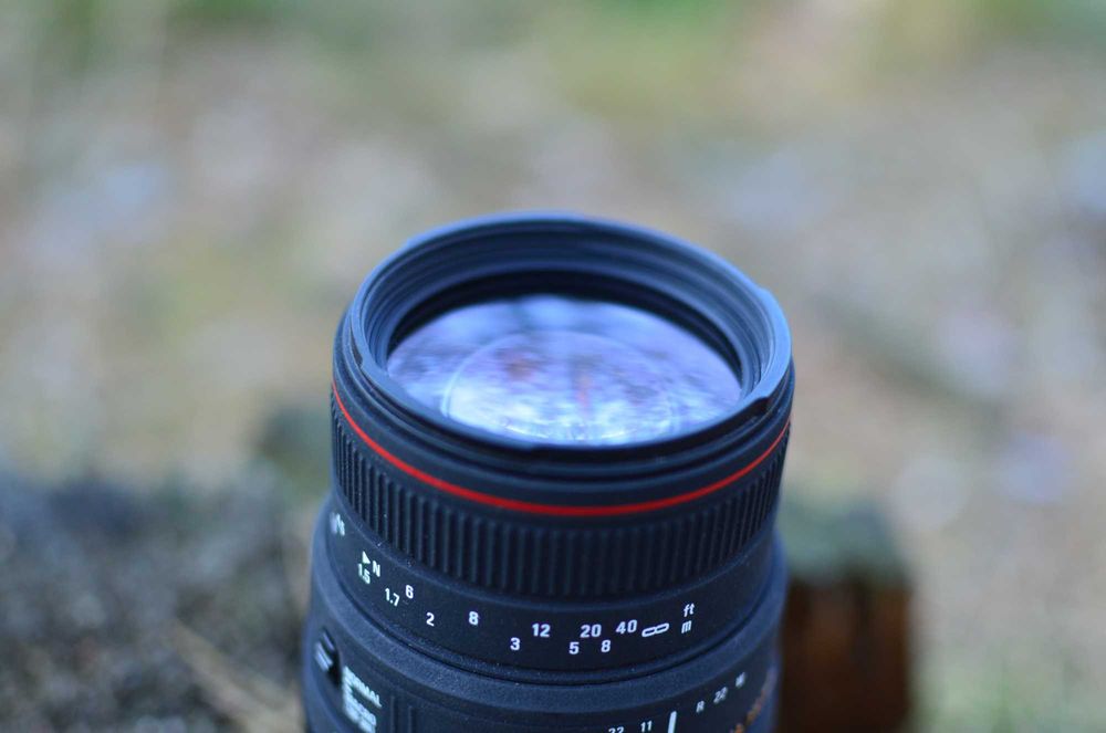 Obiektyw SIGMA 70-300mm f4-5.6 + Makro Nikon F