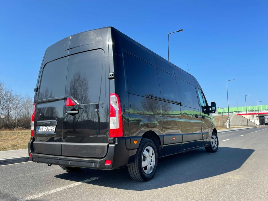 Bus 9 osobowy Renault Master VIP wypożyczalnia wynajem busy -10%