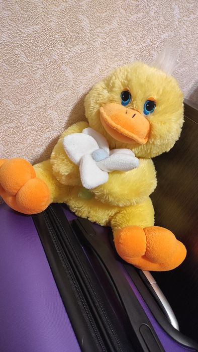 М'яка іграшка, уточка, плюшева іграшка, каченя