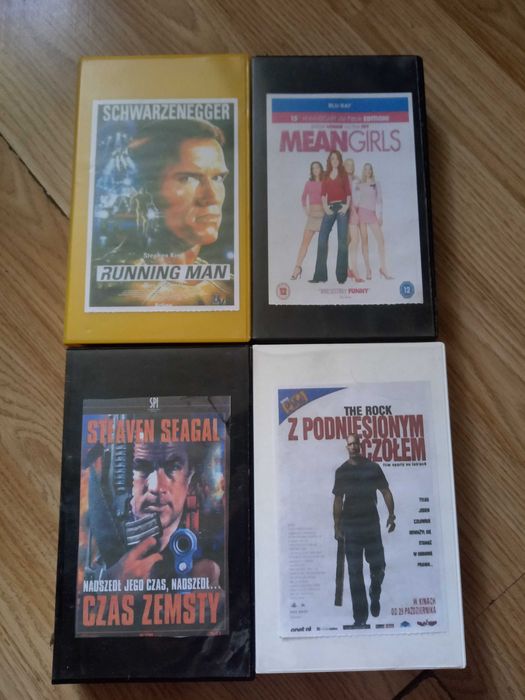 Kasety video VHS stereo hifi lektor polski