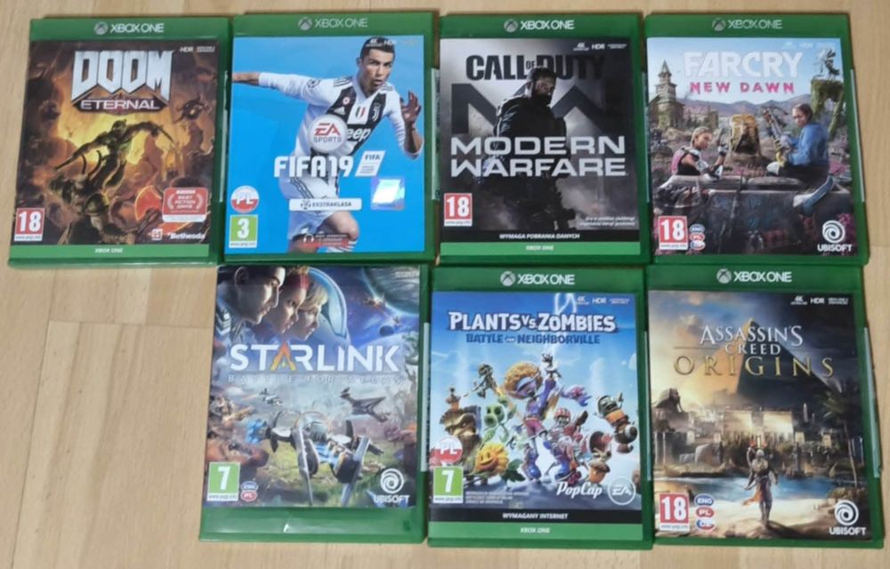 Xbox one S1TB + 7gier