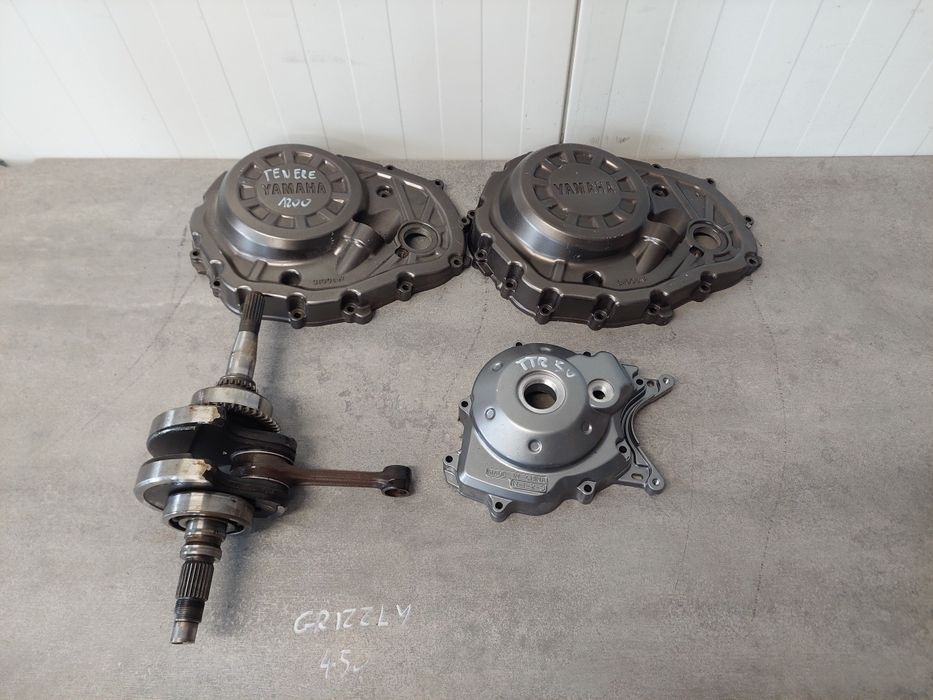 Wał korbowy dekiel kapa pokrywa silnika Yamaha