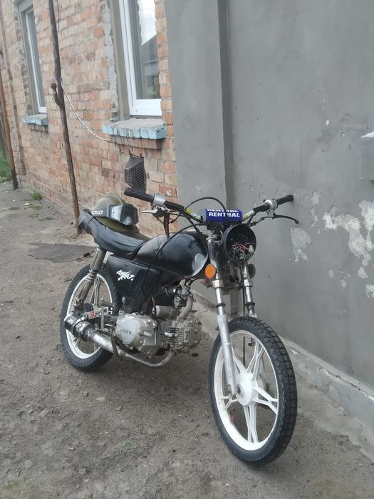 Альфа 125 валить мотоцикл мопед скутер