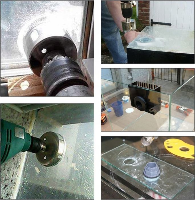 Otwornice Wiertła Diamentowe Do Gresu Płytek, Glazury, Szkła