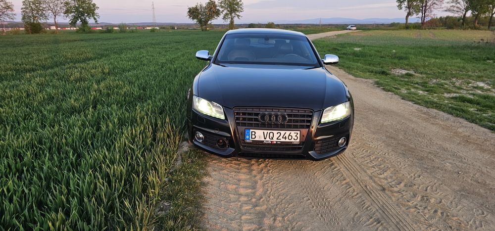 Audi a5 8t Przód maska zderzak błotnik czarny LZ9y sline 3.0 tdi