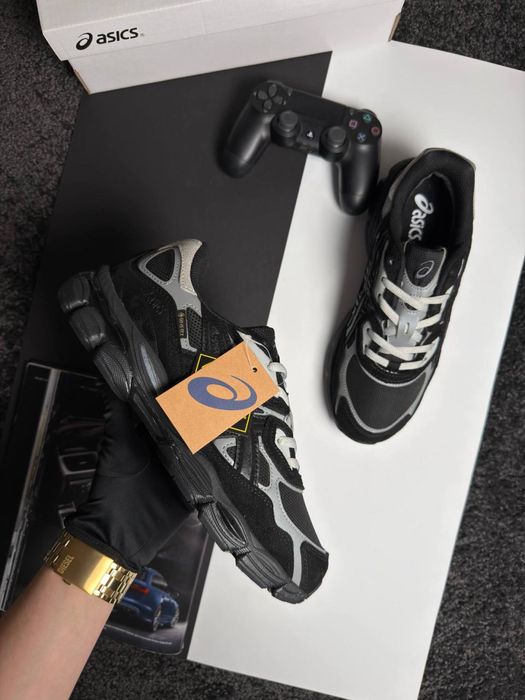 Мужские кроссовки асикс гель ник ASICS Gel-NYC GTX Black Metallic [41-46]