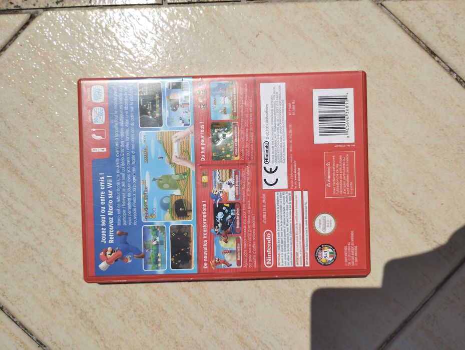 New Super Mario Bros. Wii - Original Completo (Caixa Vermelha)