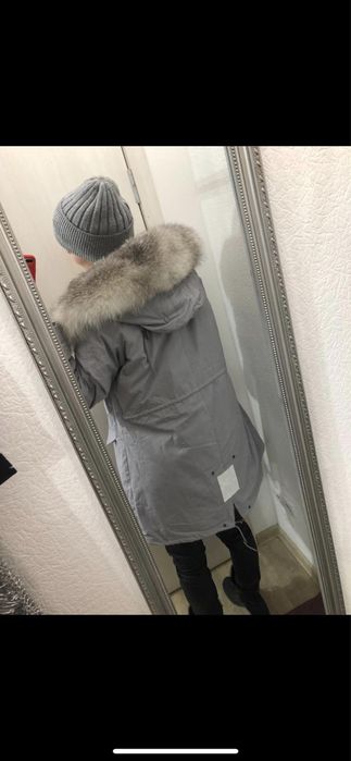 Парка с мехом, куртка с мехом, зимняя парка