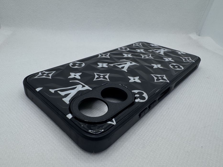 Брендовый чехол бампер для Oppo A18 A38 с рисунком противоударный а18