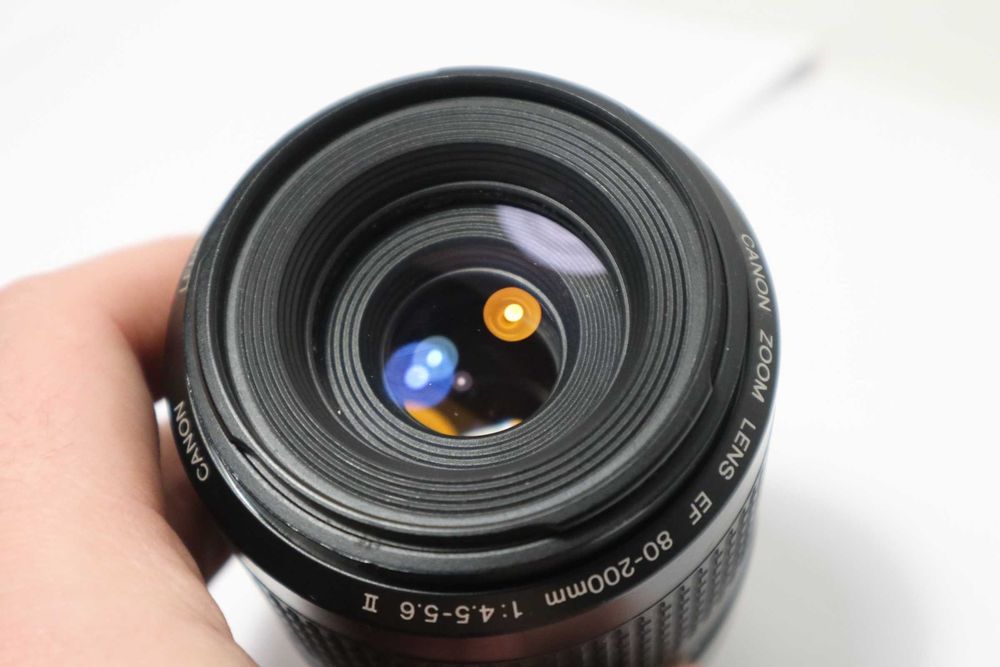 Obiektyw CANON ZOOM EF 80-200mm 1:4.5-5.6 II zoom - bdb stan