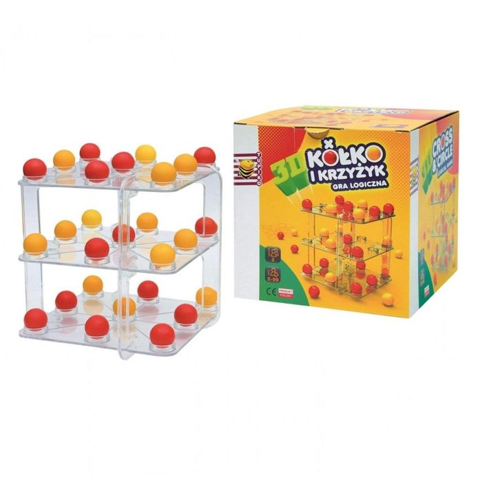 Gra Kółko & Krzyżyk w przestrzeni 3D Baczek ,192x199 mm