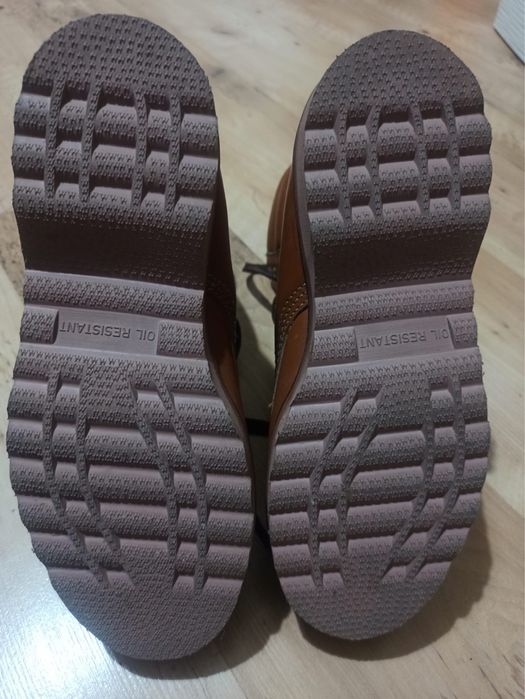 Nowe buty PRL 1985 rok skora brąz