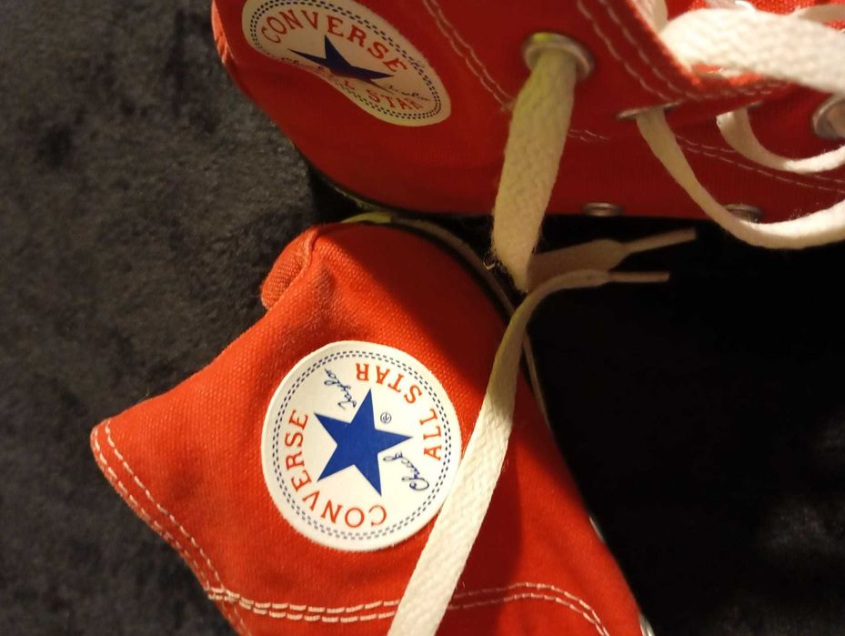 converse czerwone rozmiar 35