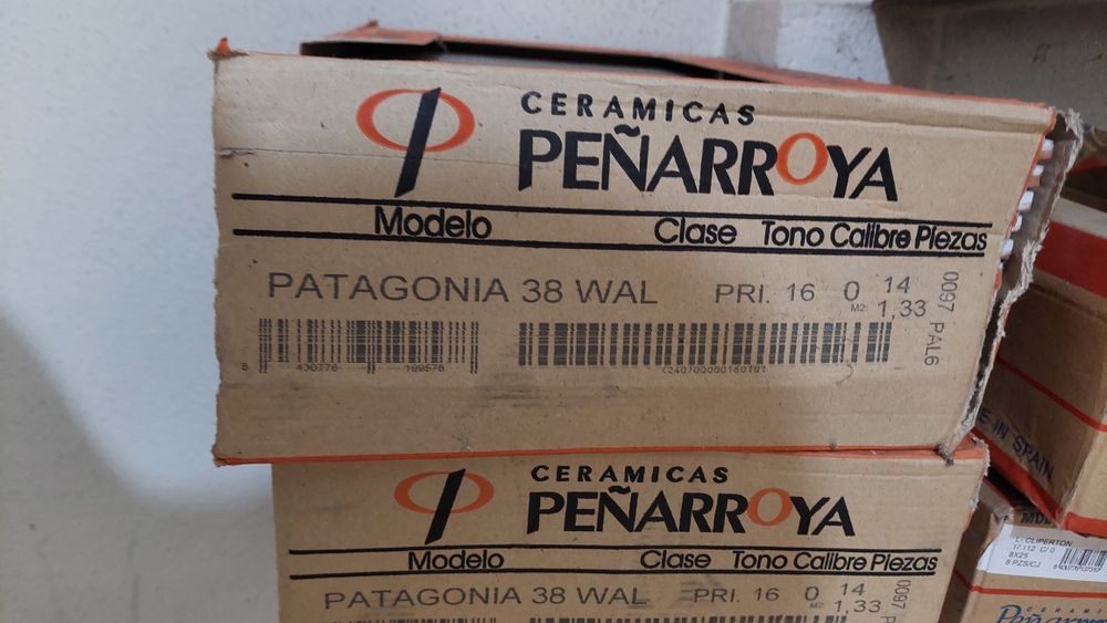 Azulejos Penarroya Patagonia 38WAL – 7 caixas + unidades extra (380×25