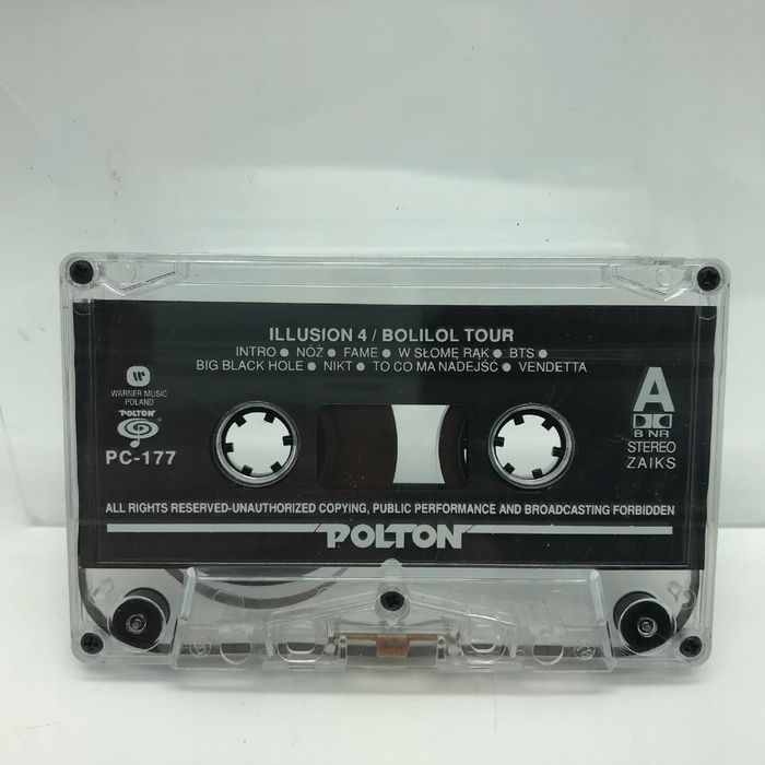 kaseta - illusion - 4 bolilol tour