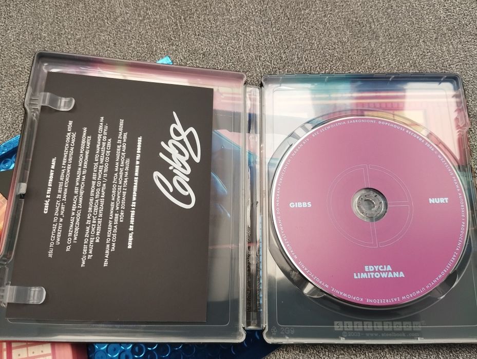 Płyta CD Gibbs Nurt edycja kolekcjonerska limitowana