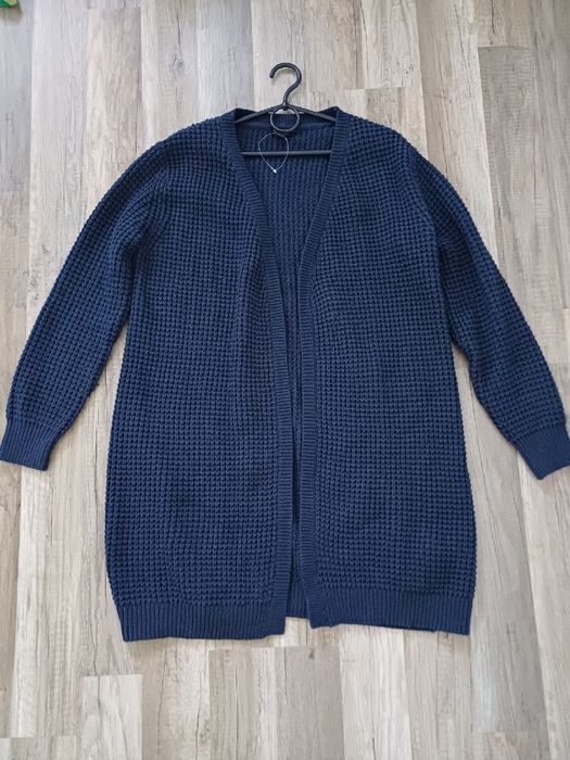 Długi granatowy sweter Esmara 34/36