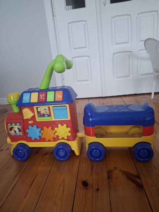 Jeździk lokomotywa interaktywna